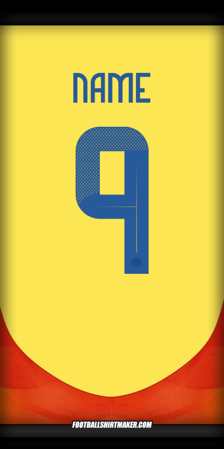 Shirt Colombia 2024 -  name - 9