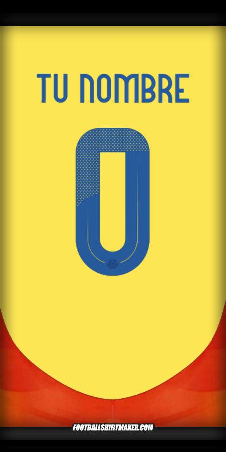 Camiseta Colombia 2024 -  tu nombre - 0