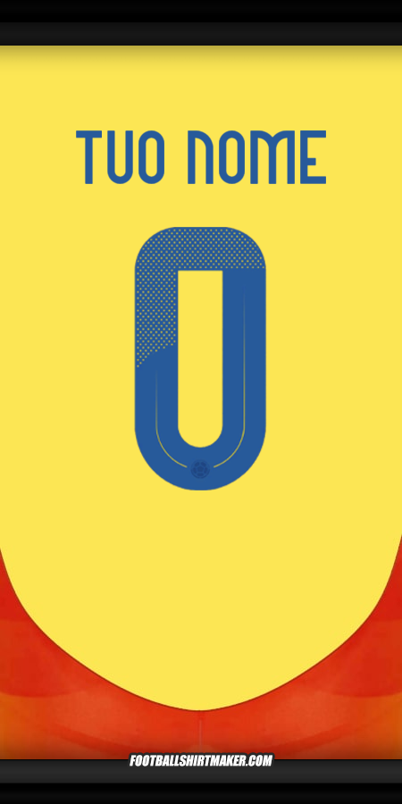 Maglia Colombia 2024 -  tuo nome - 0