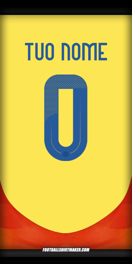 Maglia Colombia 2024 -  tuo nome - 0