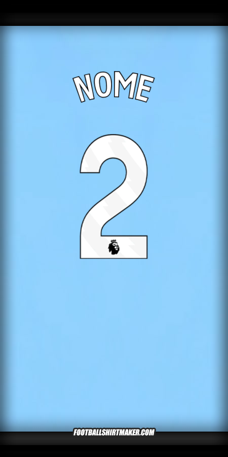 Maglia Manchester City 2024/2025 -  nome - 2