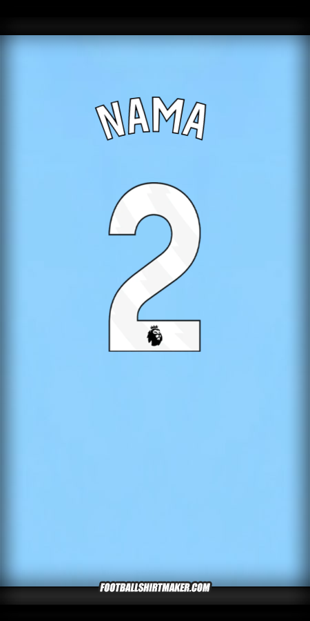 Jersey Manchester City 2024/2025 -  nama - 2