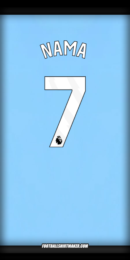 Jersey Manchester City 2024/2025 -  nama - 7