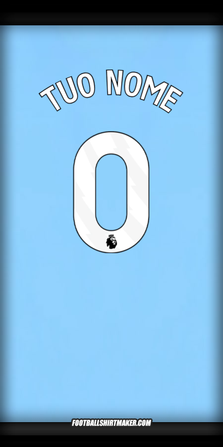 Maglia Manchester City 2024/2025 -  tuo nome - 0