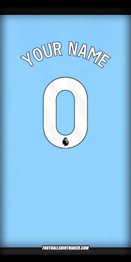 Shirt Manchester City 2024/2025 -  your name - 0