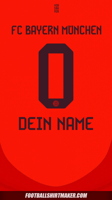 Trikot FC Bayern Munchen 2024/2025 -  dein name - 0