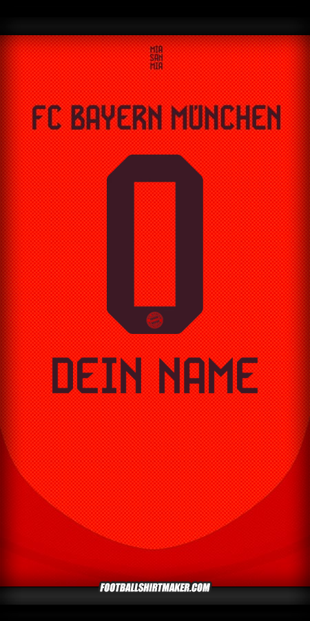 Trikot FC Bayern Munchen 2024/2025 -  dein name - 0