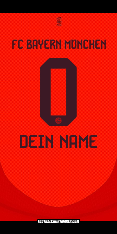 Trikot FC Bayern Munchen 2024/2025 -  dein name - 0