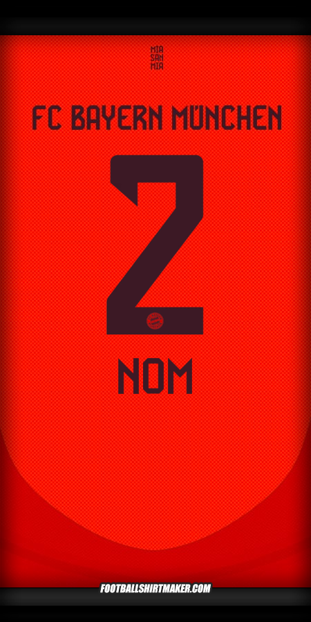 Maillot FC Bayern Munchen 2024/2025 -  nom - 2