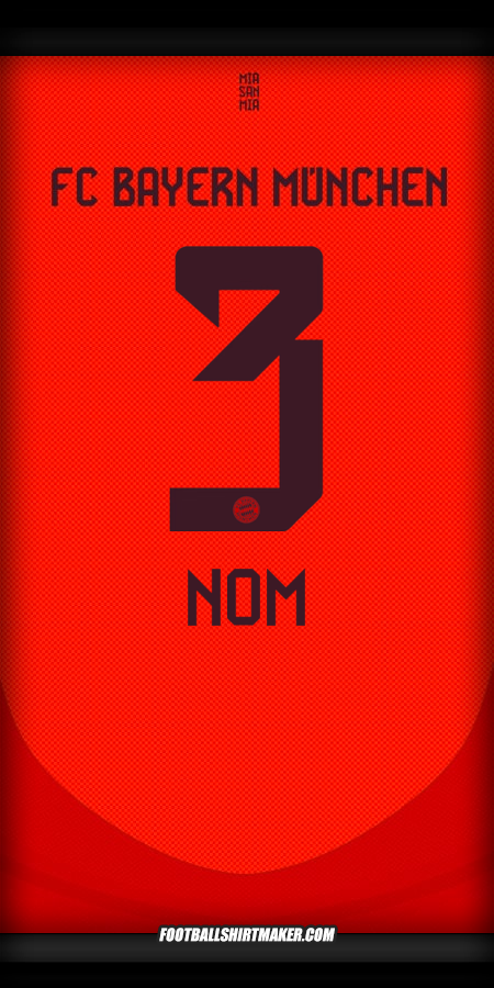 Maillot FC Bayern Munchen 2024/2025 -  nom - 3