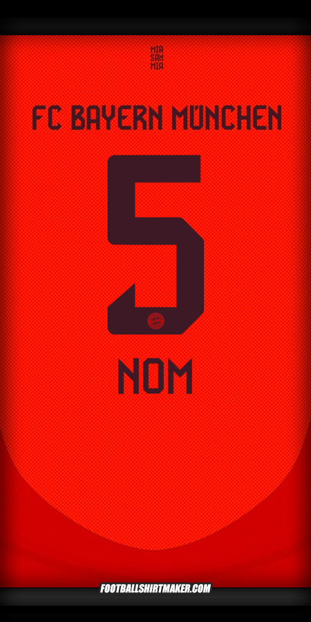 Maillot FC Bayern Munchen 2024/2025 -  nom - 5