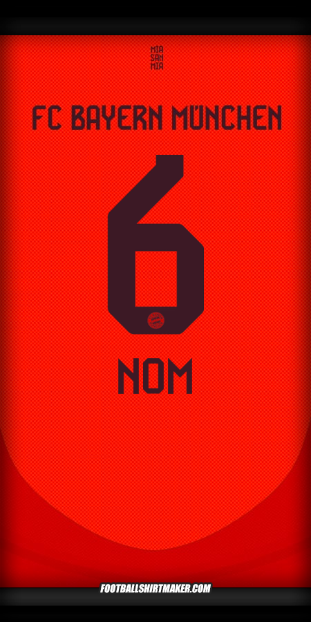 Maillot FC Bayern Munchen 2024/2025 -  nom - 6