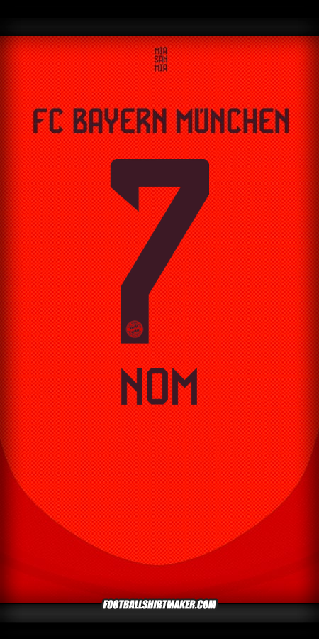 Maillot FC Bayern Munchen 2024/2025 -  nom - 7