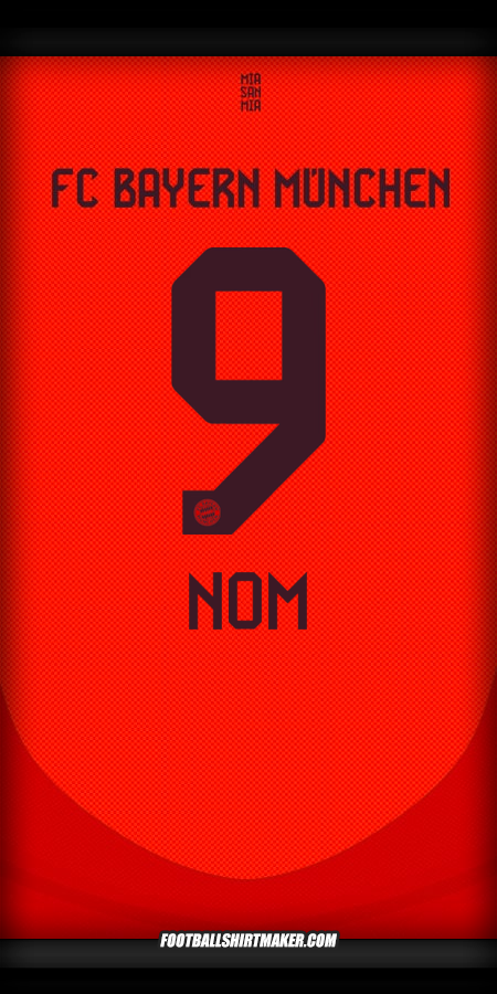 Maillot FC Bayern Munchen 2024/2025 -  nom - 9