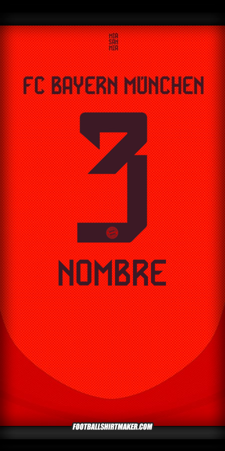 Camiseta FC Bayern Munchen 2024/2025 -  nombre - 3