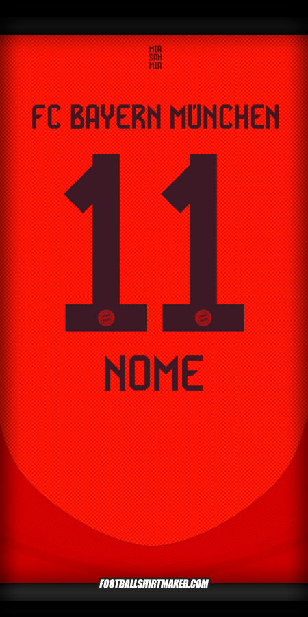 Camisa FC Bayern Munchen 2024/2025 -  nome - 11