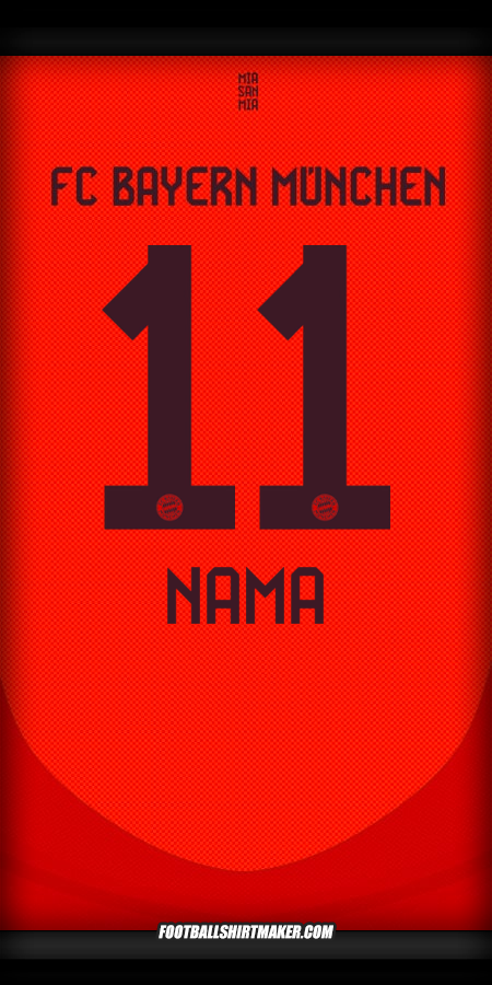 Jersey FC Bayern Munchen 2024/2025 -  nama - 11