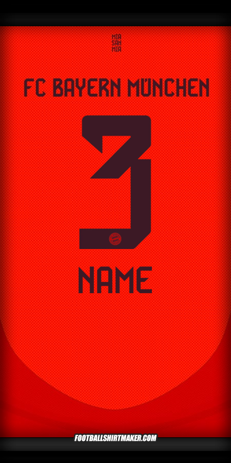 Jersey FC Bayern Munchen 2024/2025 -  name - 3