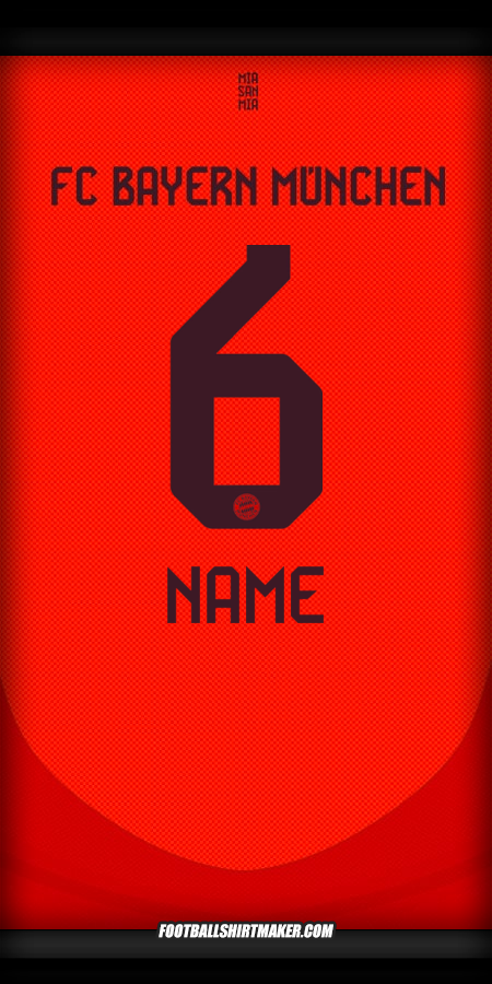 Jersey FC Bayern Munchen 2024/2025 -  name - 6