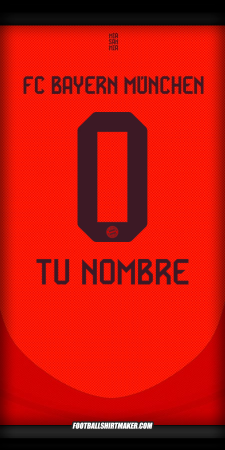 Camiseta FC Bayern Munchen 2024/2025 -  tu nombre - 0