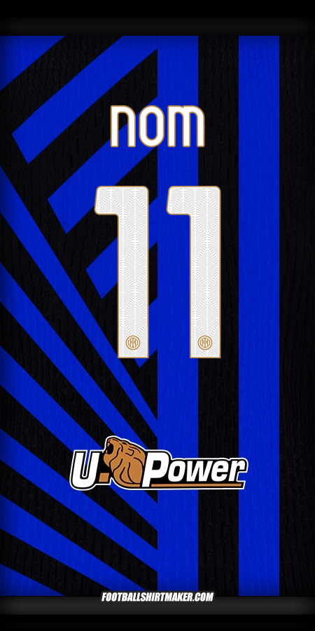 Maillot Inter 2024/2025 -  nom - 11