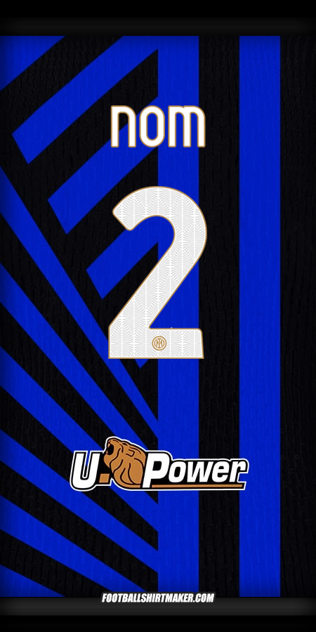 Maillot Inter 2024/2025 -  nom - 2