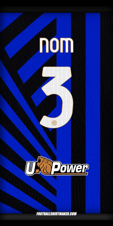 Maillot Inter 2024/2025 -  nom - 3