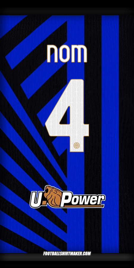 Maillot Inter 2024/2025 -  nom - 4