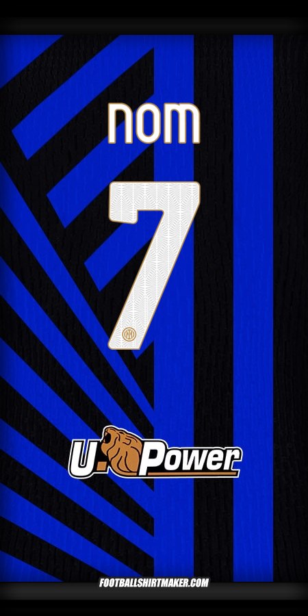 Maillot Inter 2024/2025 -  nom - 7