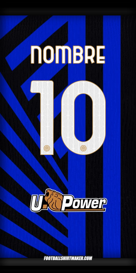 Jersey Inter 2024/2025 -  nombre - 10