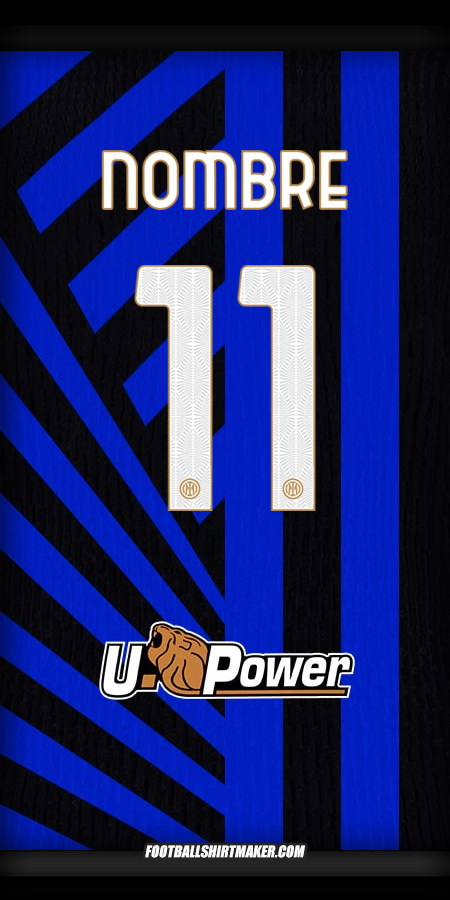 Jersey Inter 2024/2025 -  nombre - 11