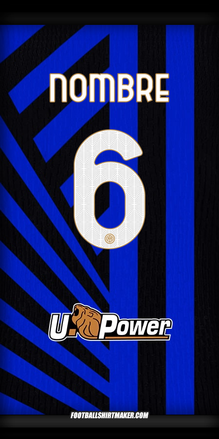 Camiseta Inter 2024/2025 -  nombre - 6