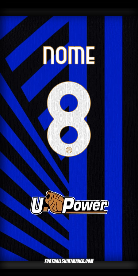 Camisola Inter 2024/2025 -  nome - 8