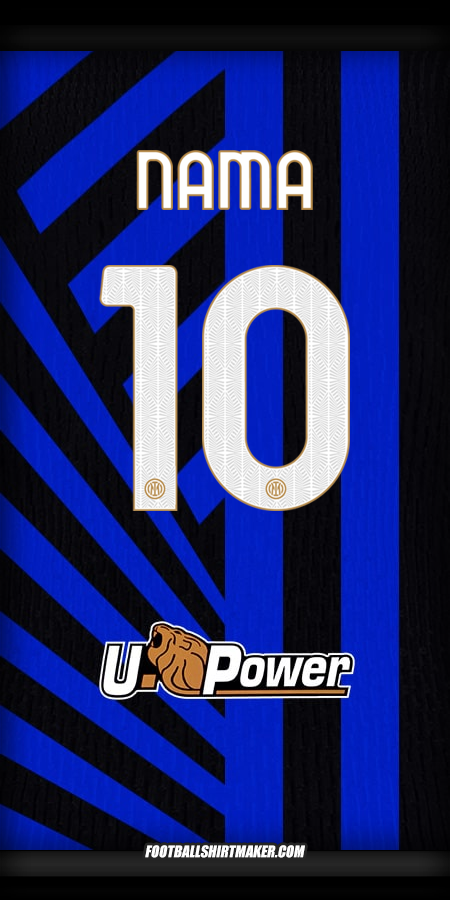Jersey Inter 2024/2025 -  nama - 10