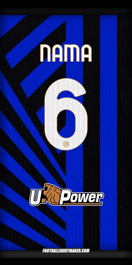 Jersey Inter 2024/2025 -  nama - 6