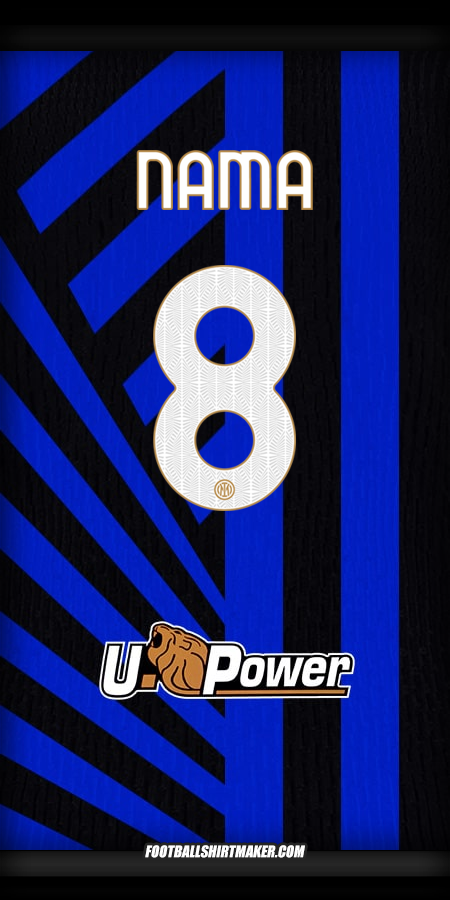Jersey Inter 2024/2025 -  nama - 8