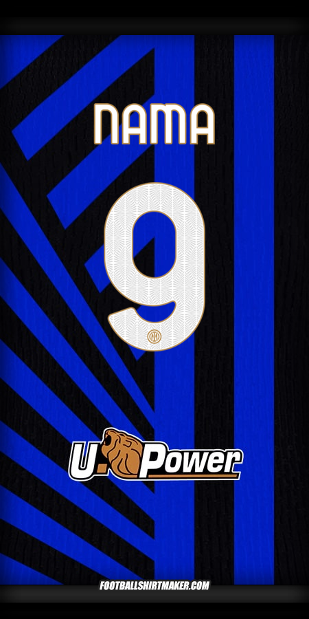 Jersey Inter 2024/2025 -  nama - 9
