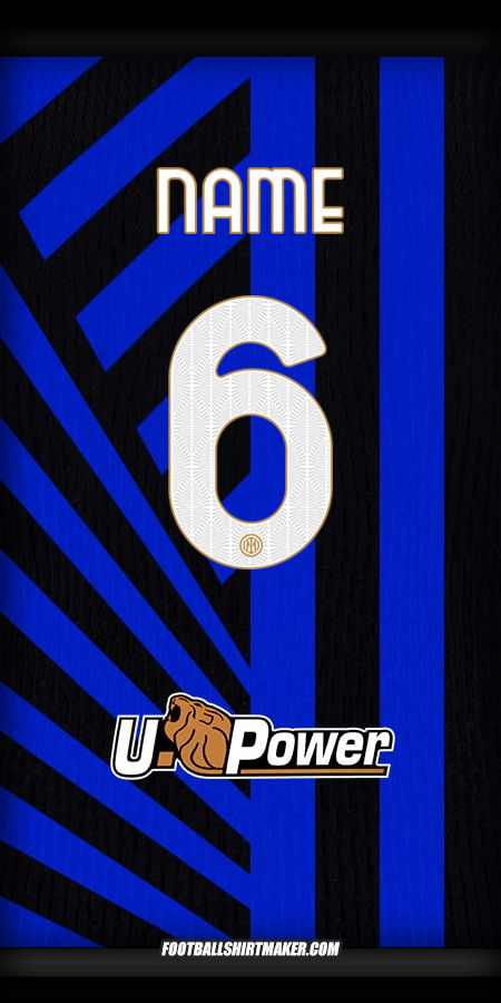 Shirt Inter 2024/2025 -  name - 6