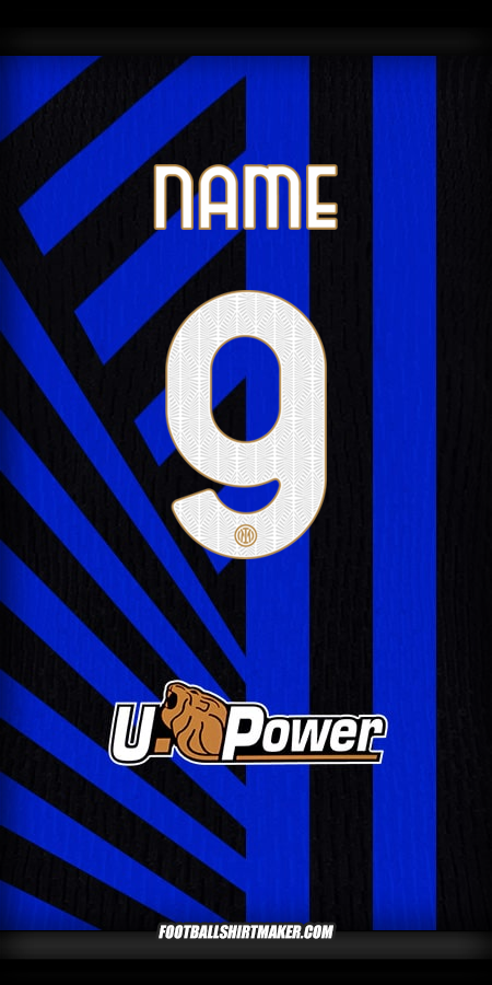 Trikot Inter 2024/2025 -  name - 9