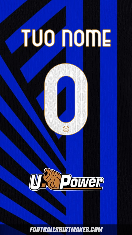 Maglia Inter 2024/2025 -  tuo nome - 0
