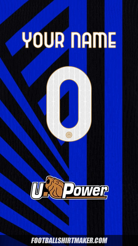 Shirt Inter 2024/2025 -  your name - 0