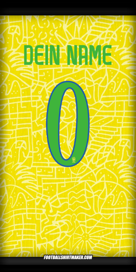 Trikot Brasilien 2024 -  dein name - 0