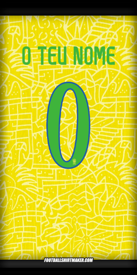 Camisola Brasil 2024 -  o teu nome - 0