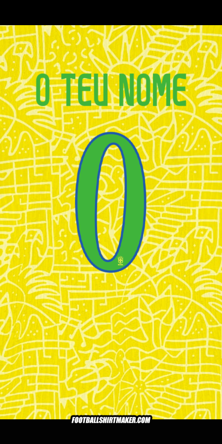 Camisola Brasil 2024 -  o teu nome - 0