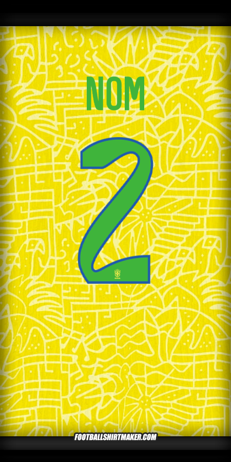 Maillot Brésil 2024 -  nom - 2