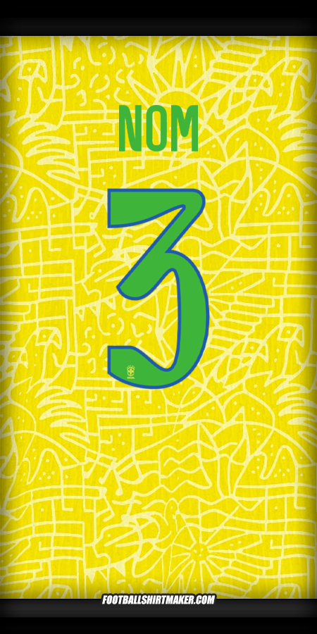 Maillot Brésil 2024 -  nom - 3