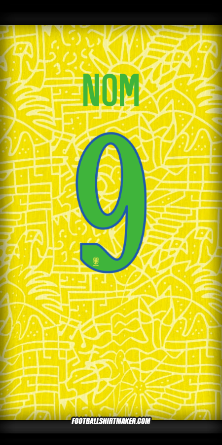 Maillot Brésil 2024 -  nom - 9