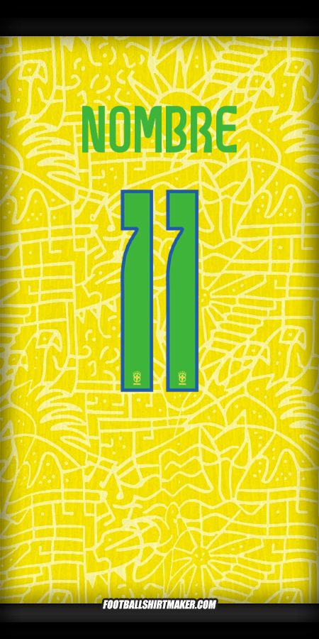 Jersey Brasil 2024 -  nombre - 11