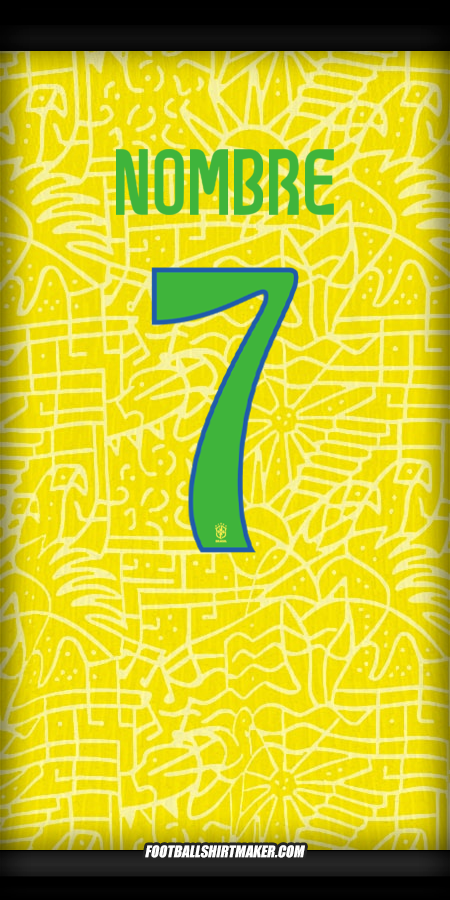 Jersey Brasil 2024 -  nombre - 7