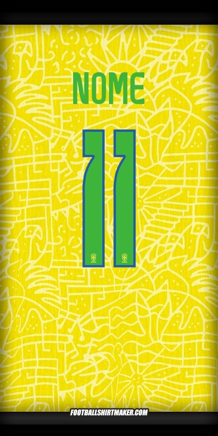 Camisa Brasil 2024 -  nome - 11